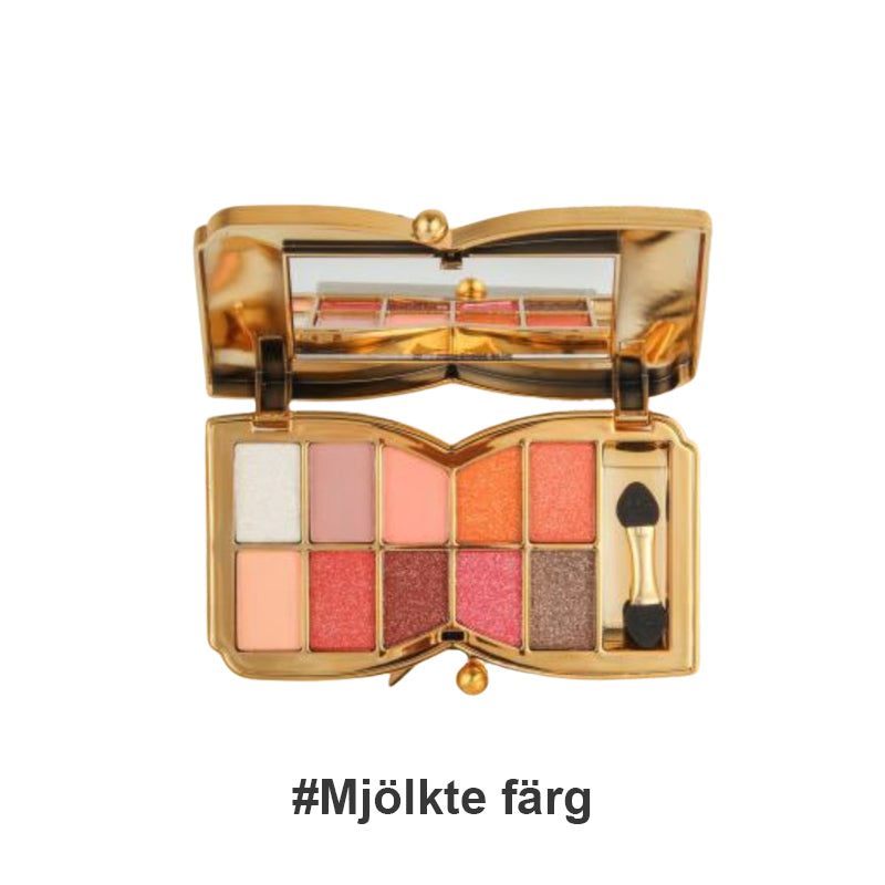 10 colors Sparkle Shimmer Eyeshadow Palette