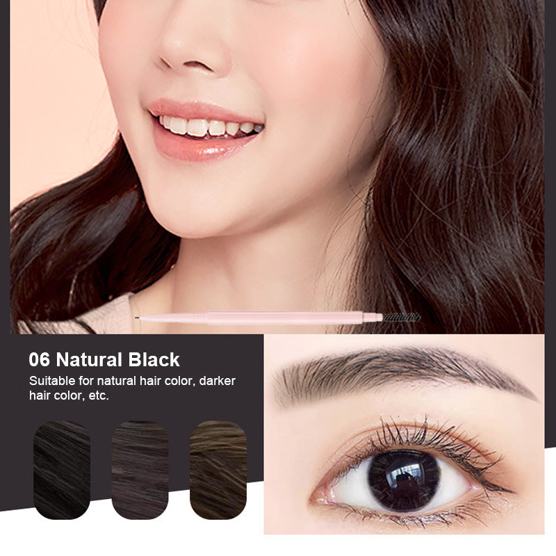 ✨Double-Head Rotating Fine Eyebrow Pencil Details Page✨