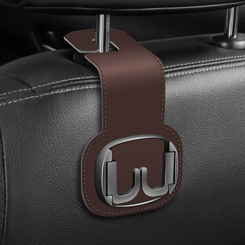 Hidden Fur Hook On The Back Of The Car Seat