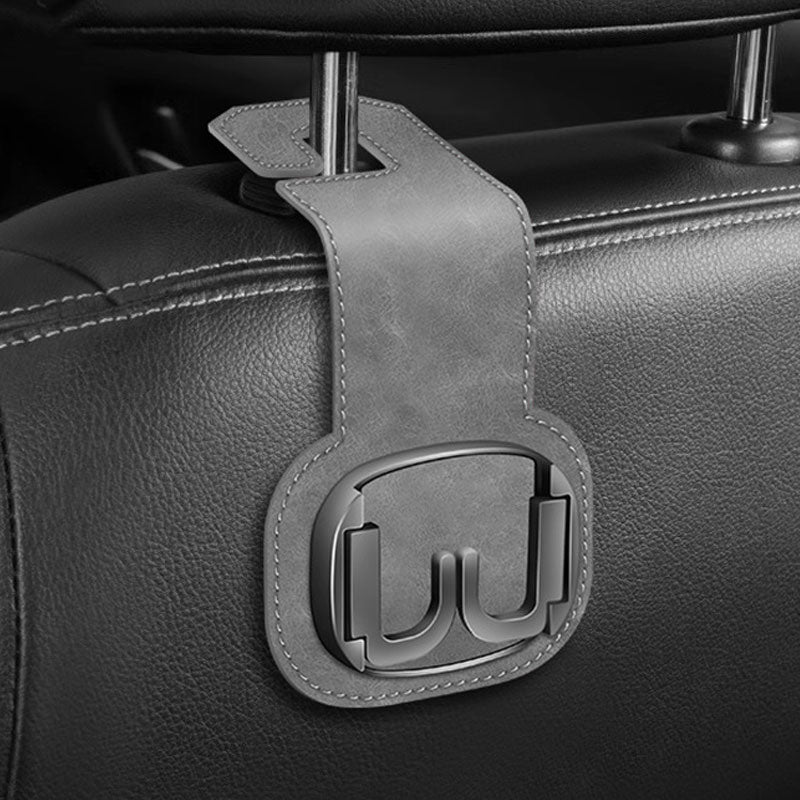 Hidden Fur Hook On The Back Of The Car Seat