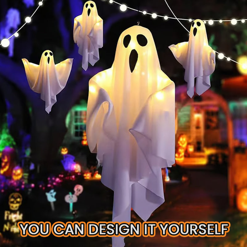 👻Halloween glowing ghost candelabra🎃