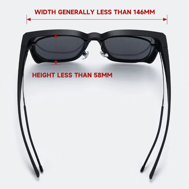 Polarised ultraviolet anti-myopia sunglasses