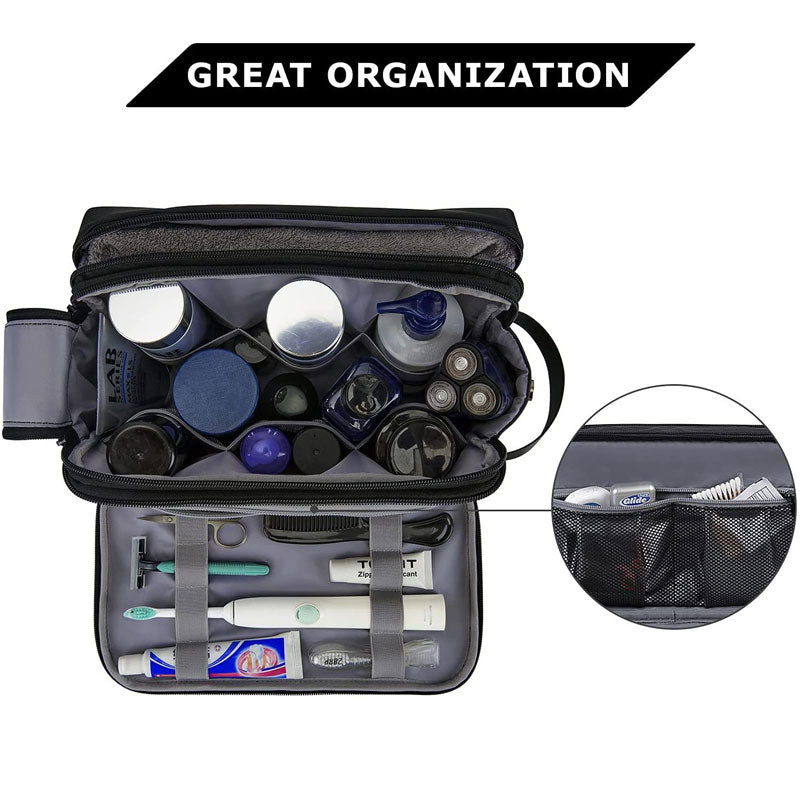 Large Capacity Twill Wash Bag
