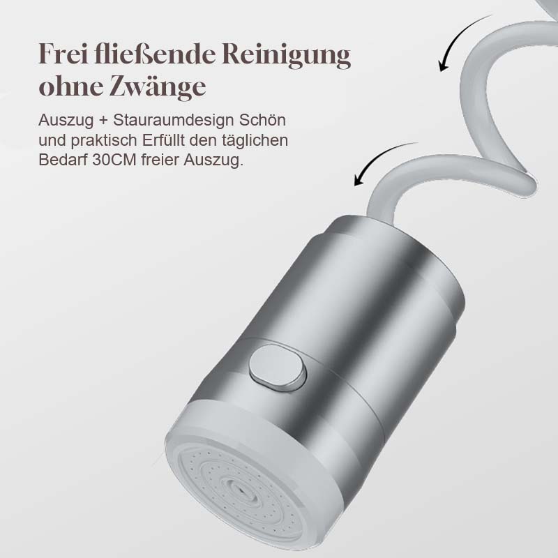π Concealable magnetic pull-out tap extender - Make your kitchen and bathroom cleaner and more practical! β¨