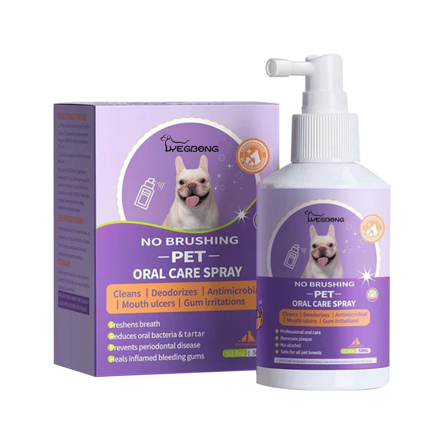 š„Offerš„Tooth cleaning spray for dogs and cats.