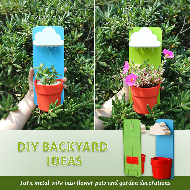 Rainy Pot: Now Your Flowers Can Have Their Very Own Rain Clouds