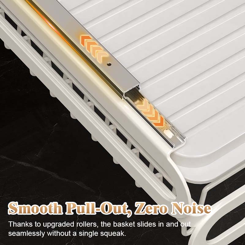 Pull-Out Dish Rack