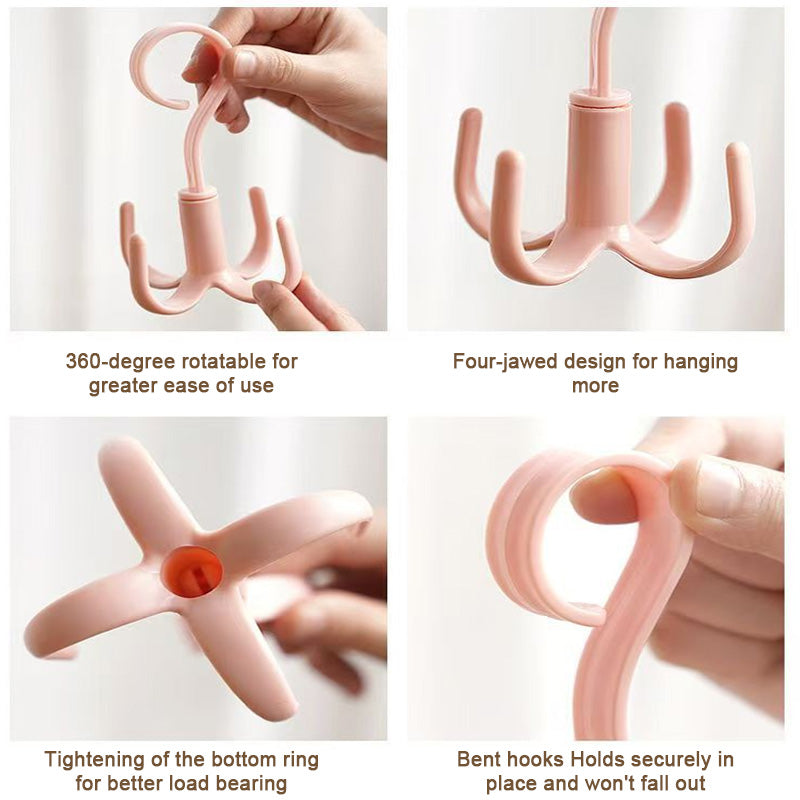 πͺ Thickened Rotating Four-Claw Hook πͺ