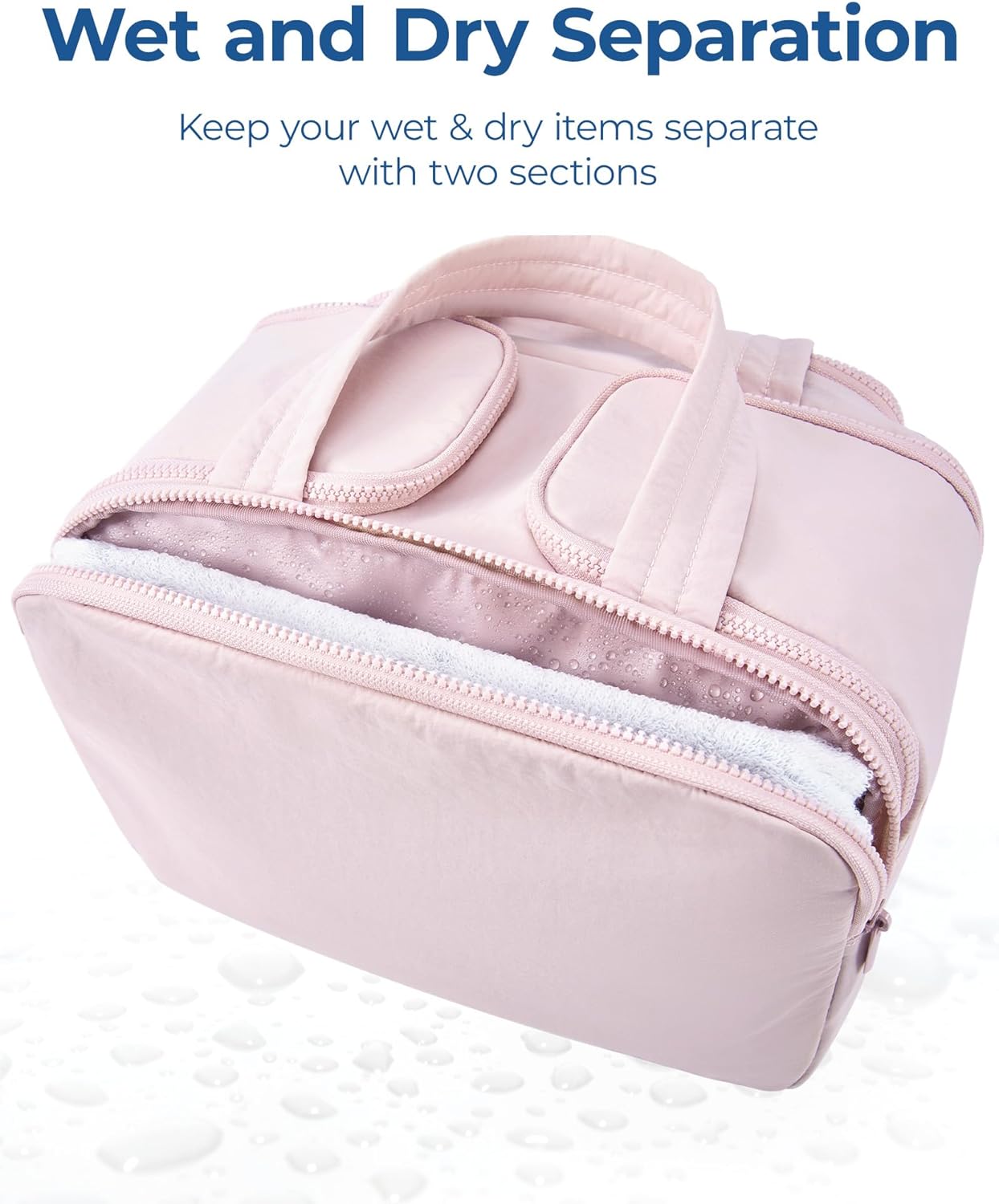 Large wide open travel duffel bag