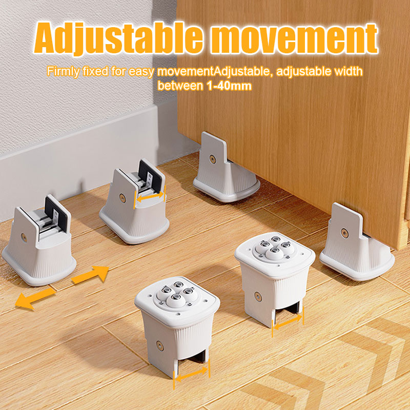 360° Rotating Height-Adjustable Movable Foot Pad