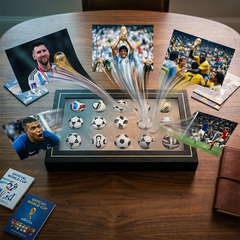 🏆 Handcrafted Mini Soccer Ball Collection (1970–2026) – 2026 World Cup Sale🔥 Up to 50% OFF!