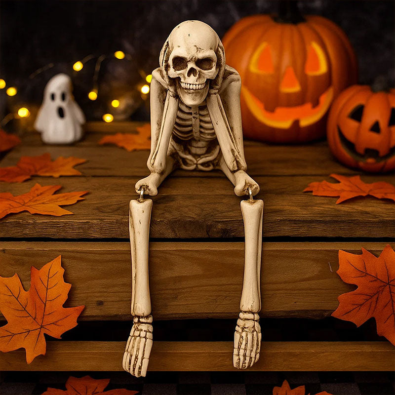 π Halloween Three Wise Skeletons Resin Figurines π