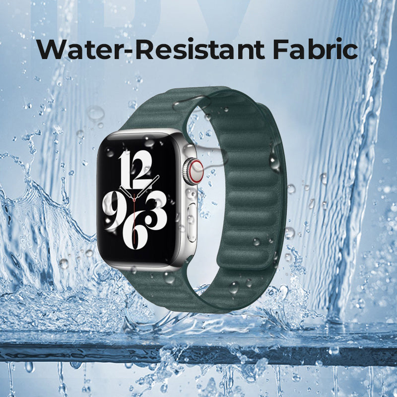 Magnetic Woven Twill Band (Apple Watch compatible)