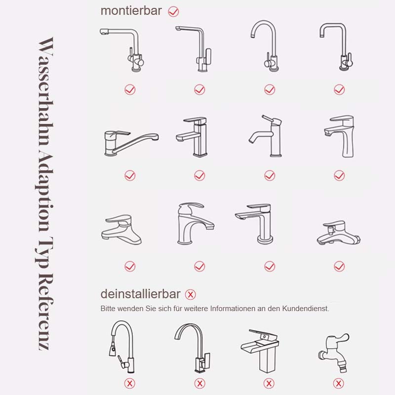 π Concealable magnetic pull-out tap extender - Make your kitchen and bathroom cleaner and more practical! β¨
