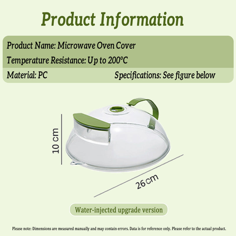 Microwave Splatter Cover