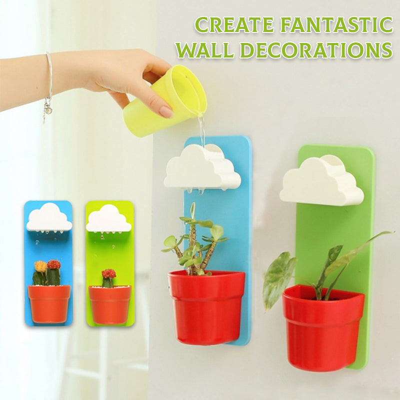 Rainy Pot: Now Your Flowers Can Have Their Very Own Rain Clouds