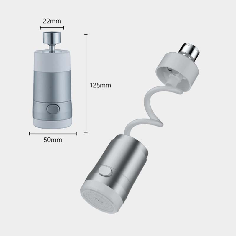 π Concealable magnetic pull-out tap extender - Make your kitchen and bathroom cleaner and more practical! β¨