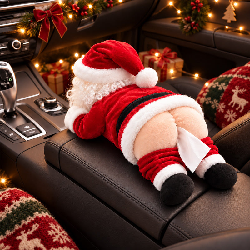 ๐
Funny Santa Butt Tissue Box Cover