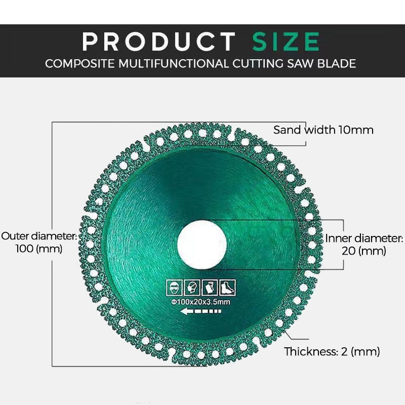 Multifunctional Composite Diamond Saw Blade