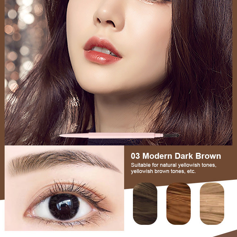 ✨Double-Head Rotating Fine Eyebrow Pencil Details Page✨