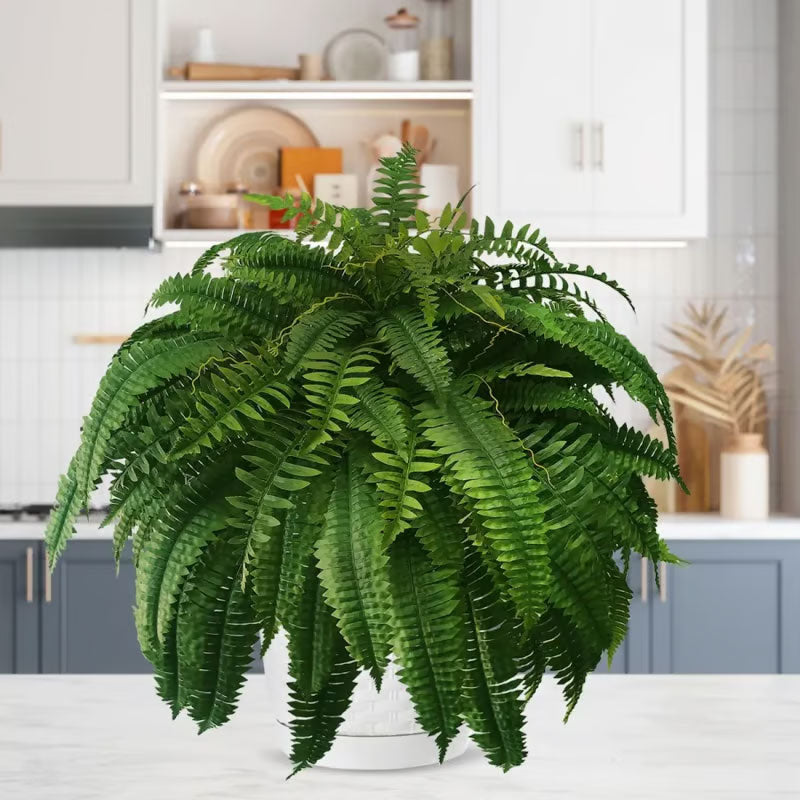 UV resistant lifelike artificial Boston Fern