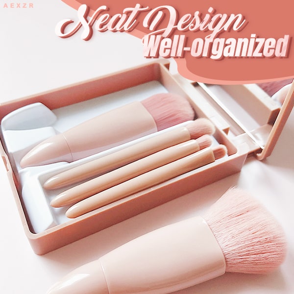 Travel Makeup Brush 5-piece Set
