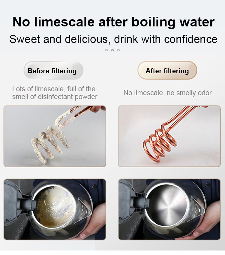 🔥 Installation-free Stainless Steel Household Faucet Water Purifier