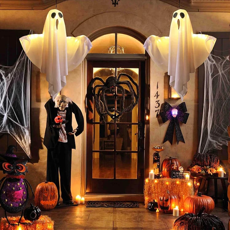 👻Halloween glowing ghost candelabra🎃