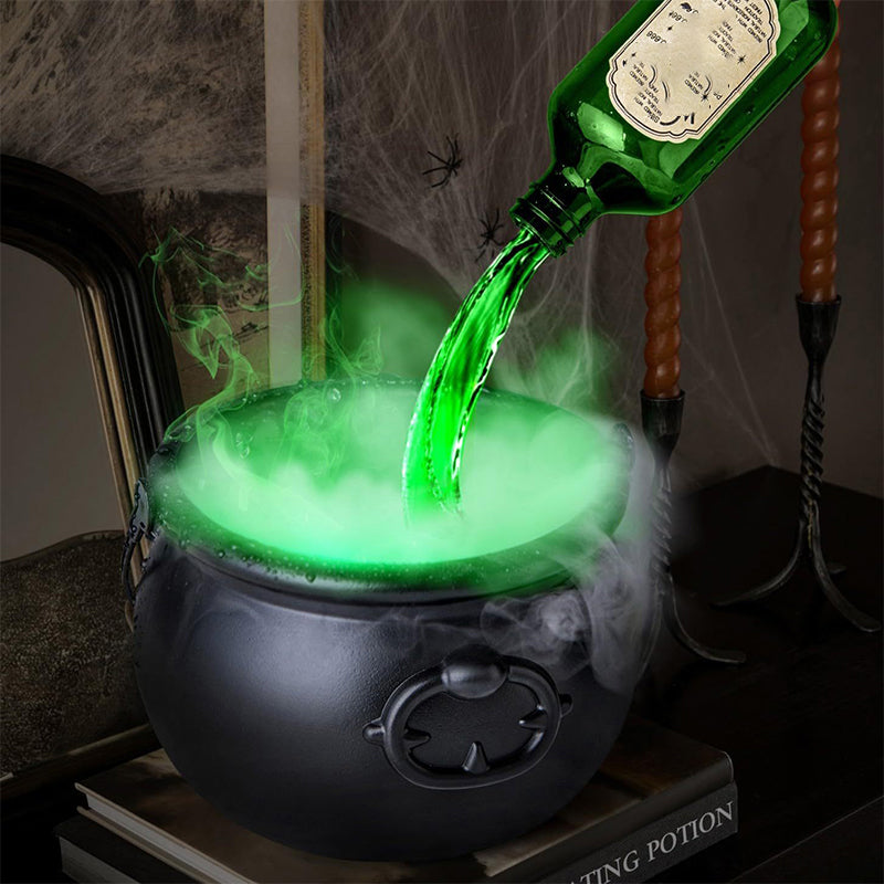 🎃Halloween Decoration Magic Float Bottle and Diffuser - Black Bat Witch Pot🦇🧙♀️
