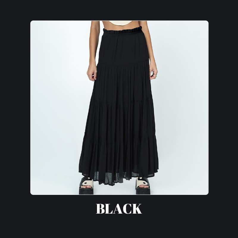 Ladies Casual Long Skirt