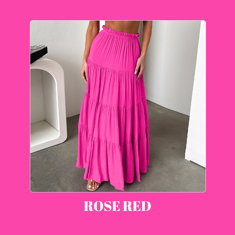 Ladies Casual Long Skirt