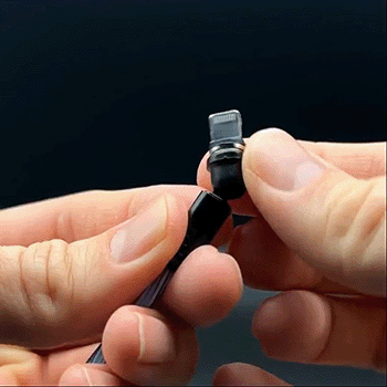 3-In-1 Rotating Magnetic Streamer Data Cable