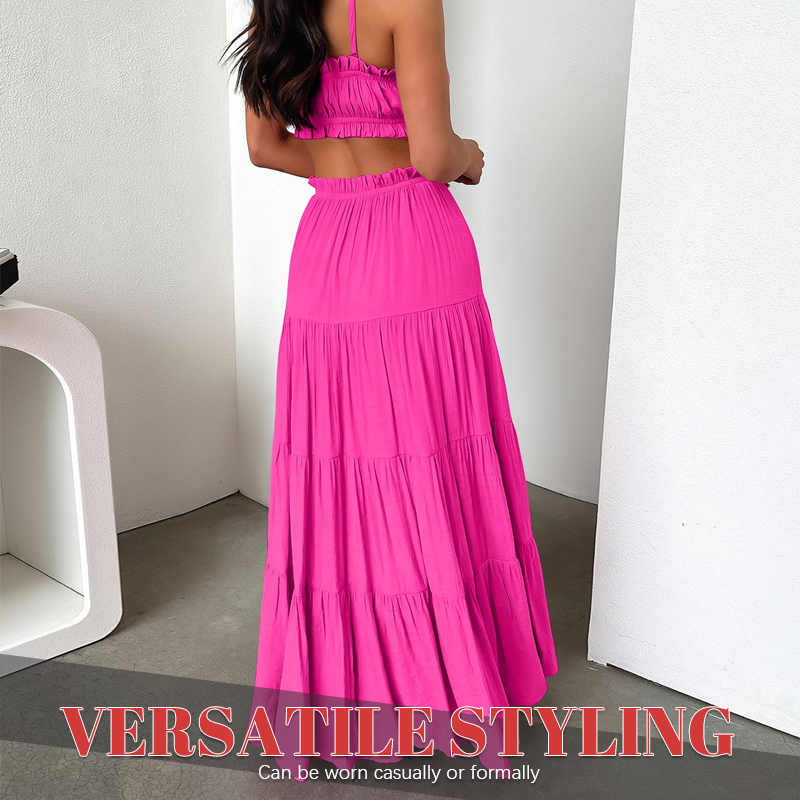 Ladies Casual Long Skirt
