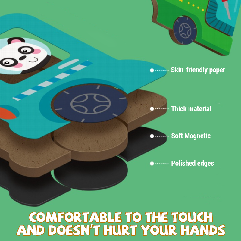 Children's Educational Magnetic Puzzles