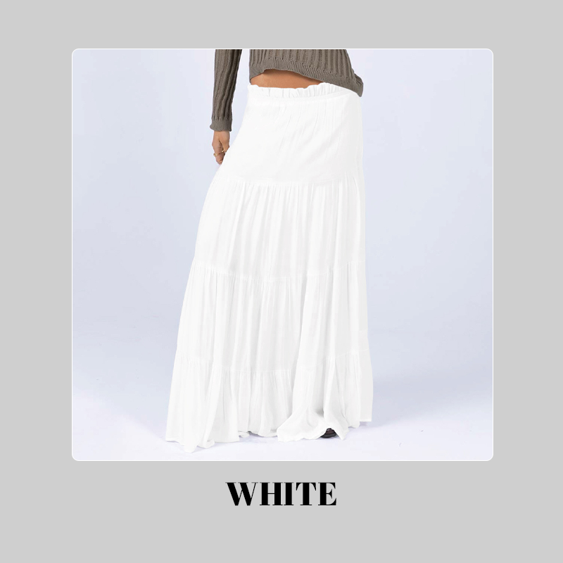 Ladies Casual Long Skirt