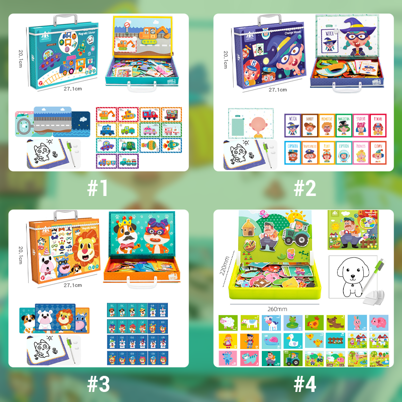 Children's Educational Magnetic Puzzles