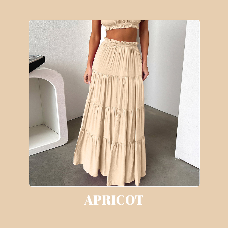 Ladies Casual Long Skirt