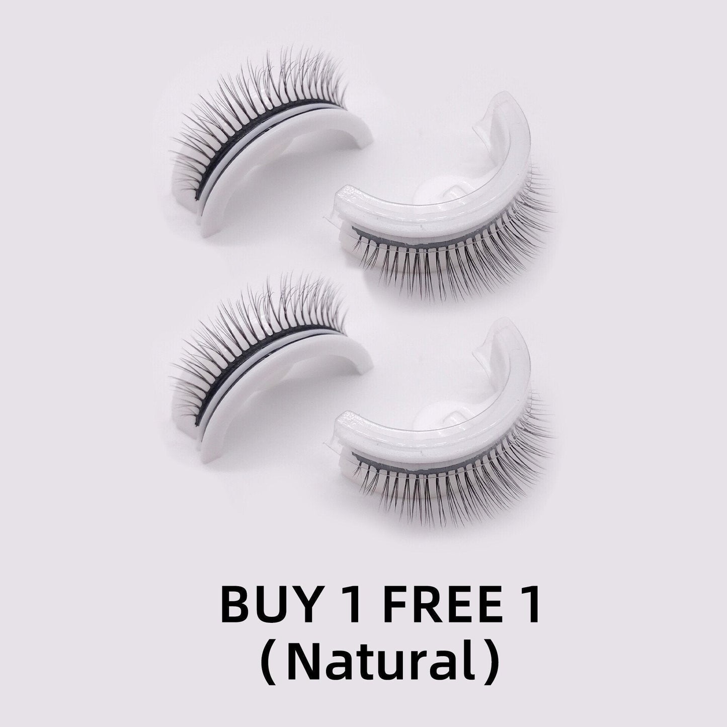 🎄Reusable Self-Adhesive Eyelashes🎄(🔥Buy 1 Get 1 Free🔥)