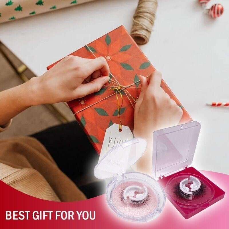 🎄Reusable Self-Adhesive Eyelashes🎄(🔥Buy 1 Get 1 Free🔥)