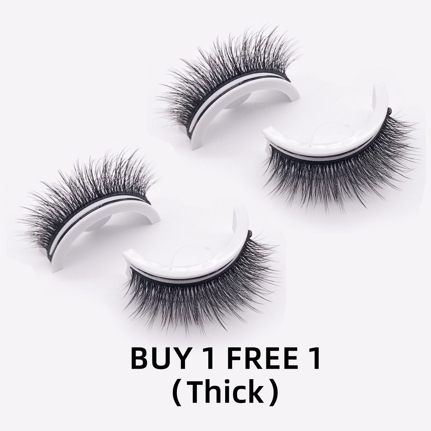 🎄Reusable Self-Adhesive Eyelashes🎄(🔥Buy 1 Get 1 Free🔥)