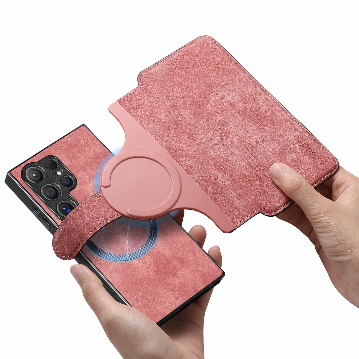 Magnetic, detachable 2-in-1 cell phone case