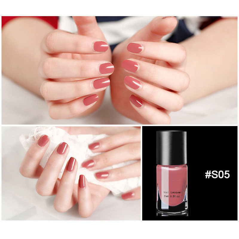 Removable, Baking free, Quick drying, Long lasting Nail polish