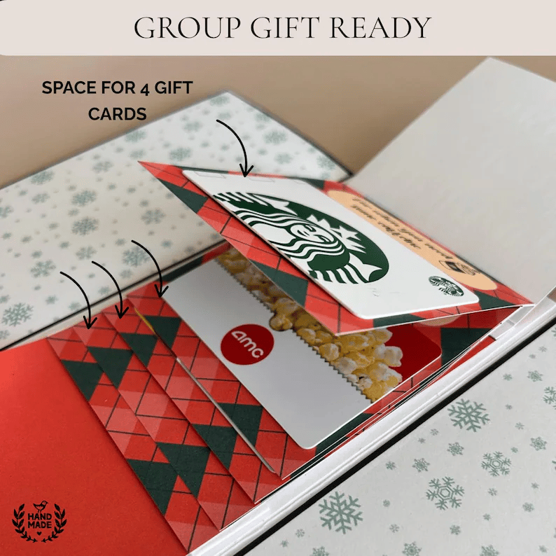 🎅Homemade Christmas Gift Card Booklet