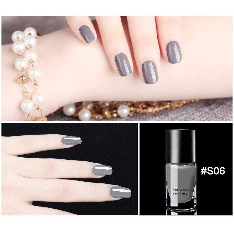 Removable, Baking free, Quick drying, Long lasting Nail polish