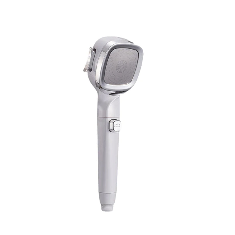 4-mode Handheld Pressurized Shower Head with Pause Switch