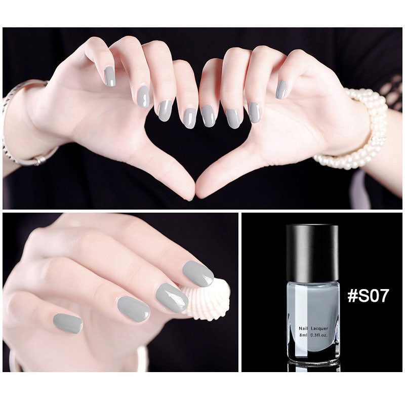 Removable, Baking free, Quick drying, Long lasting Nail polish