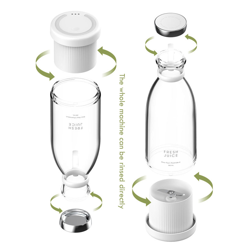 Portable electric juicer cup