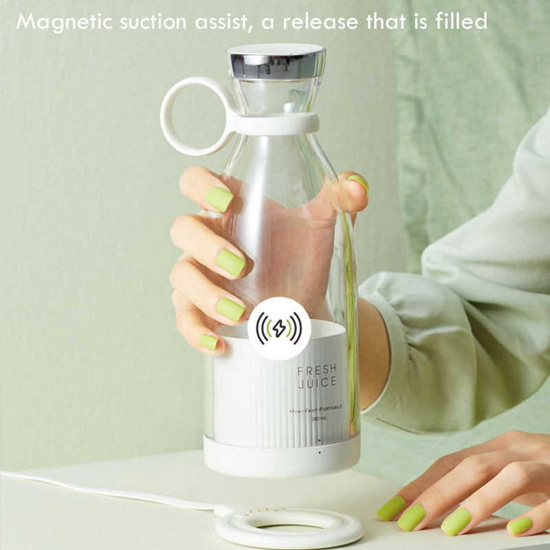 Portable electric juicer cup