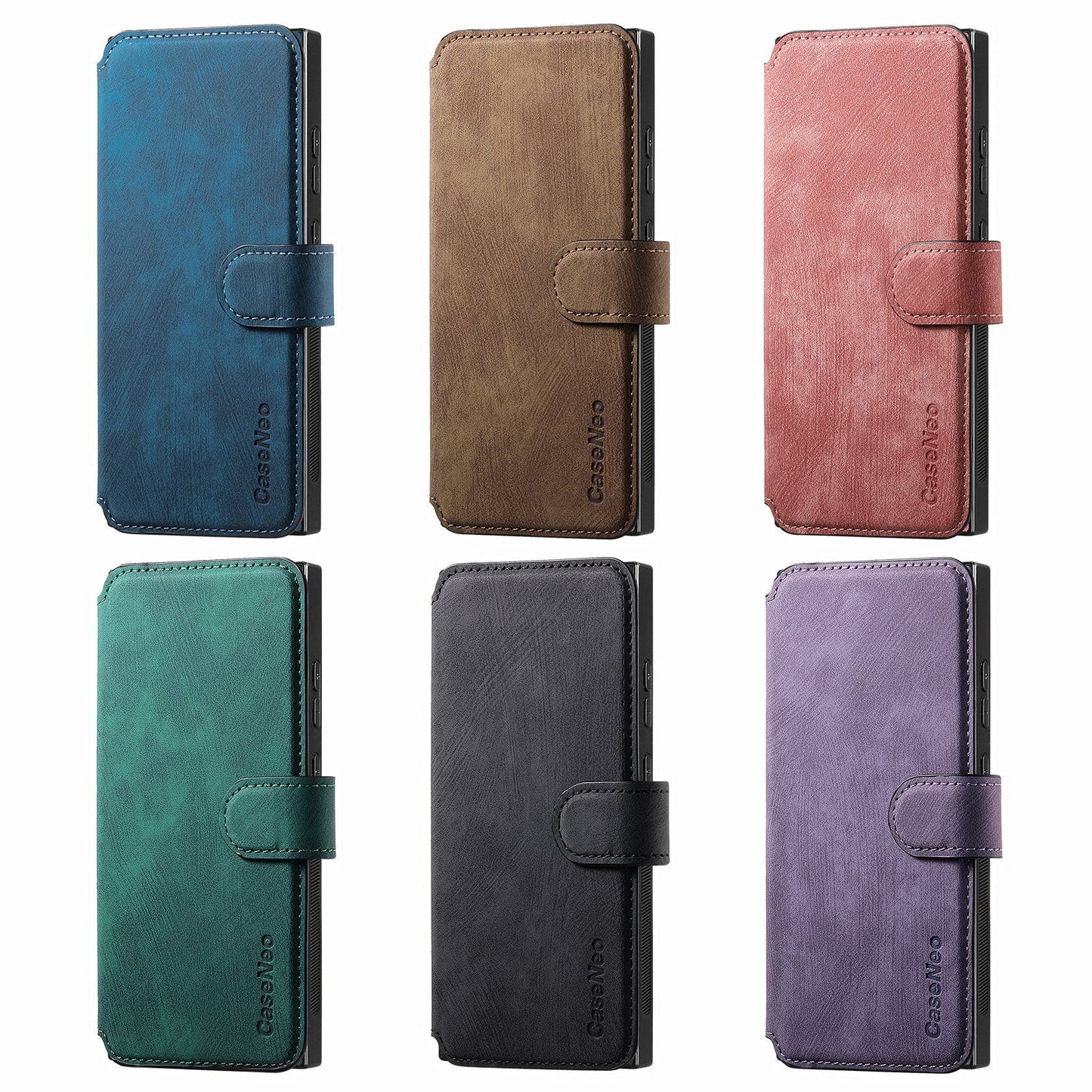 Magnetic, detachable 2-in-1 cell phone case