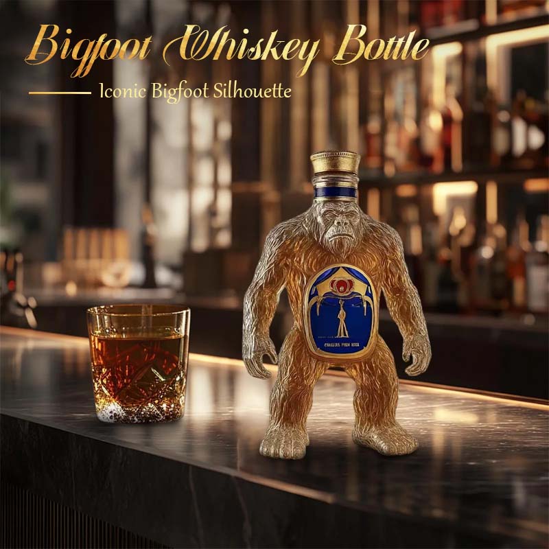 Bigfoot Whiskey Bottle
